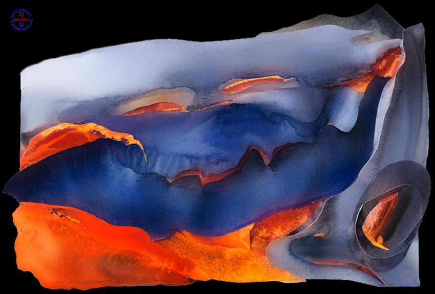 Mount Etna - Eruption and Lava Flow on the SE Flank